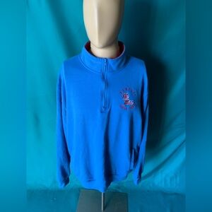 Colosseum Men’s Ole Miss ‘Hotty Toddy’ Quarter Zip Pullover